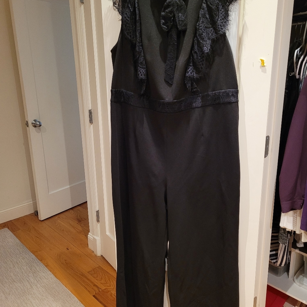 Betsy Johnson Black Jumpsuit